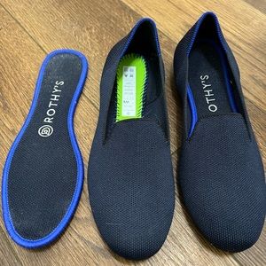 Rothy’s Navy Loafers size 8